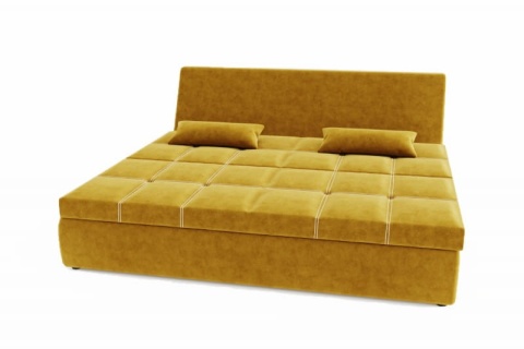 Диван прямой Коста-Рика-3 с ножками-кубышками (Ш-1850 х Г-960 х В-1020 мм)/Разные Цвета