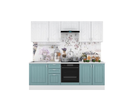 Кухонный Гарнитур Памелла МДФ 2400 мм/Разные Цвета