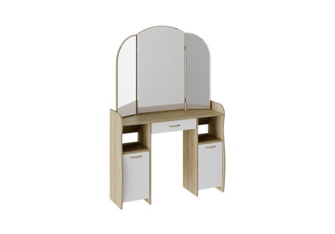 Туалетный стол София Т2 дуб сонома / белый