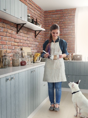 Кухонный Гарнитур Техас-1 МДФ Серо-Голубой 1600/1700/1800/2000 мм