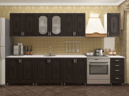 Кухонный Гарнитур Браво МДФ 2600 мм