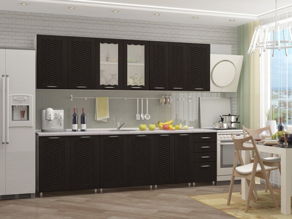 Кухонный Гарнитур Ирина МДФ 2600 мм