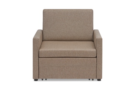 Кресло выкатное Виктория-5 темно-бежевое