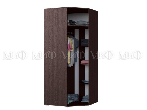 Шкаф Угловой Каролина МДФ (Ш-874 х В-2236 х Г-874 мм)/Разные Цвета